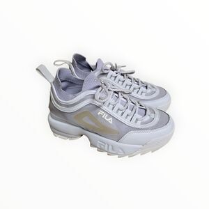 Fila Disruptor Women’s Size 6 Chunky Sneakers Sock-Style Mesh Athletic Shoes